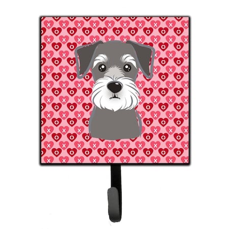 Jensendistributionservices Schnauzer Hearts Leash or Key Holder MI1721187